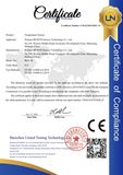 UNIA23101316EC-11 铂电科技 一体式温度传感器 EMC Test Certifica